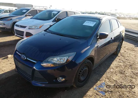 2012 Ford Focus Se from USA, damaged, VIN 1FAHP3F23CL148368